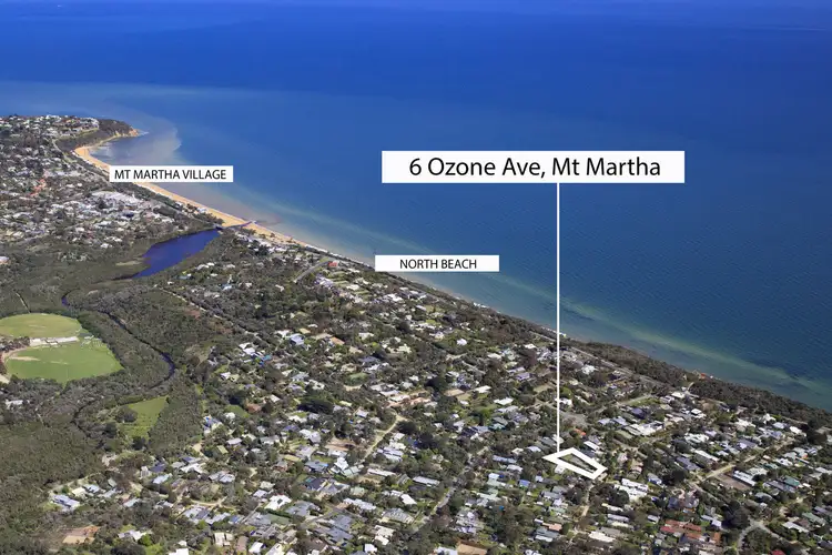 Main view of Homely house listing, 6 Ozone Avenue, Mount Martha VIC 3934