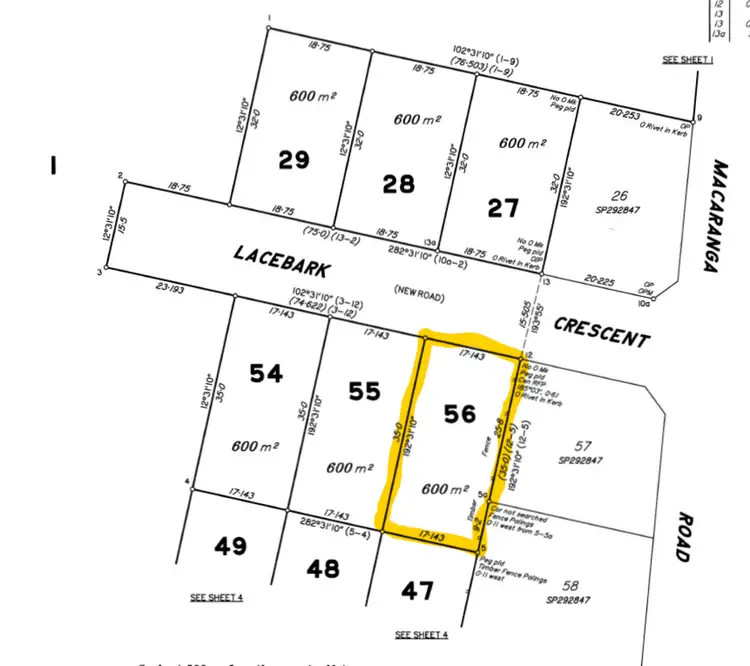 Second view of Homely land listing, LOT 56 Lacebark Crescent, Bentley Park QLD 4869