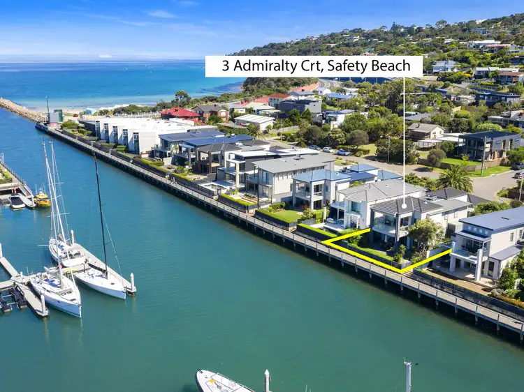 Second view of Homely house listing, 3 Admiralty Court, Safety Beach VIC 3936