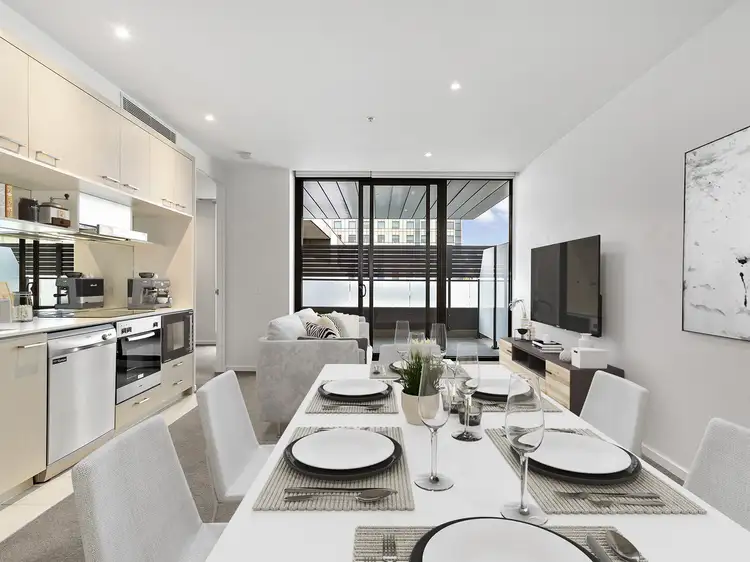 Second view of Homely apartment listing, 608/2 McGoun Street, Richmond VIC 3121