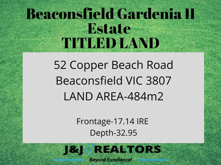 Main view of Homely land listing, 52 Copper Beach Road, Beaconsfield VIC 3807
