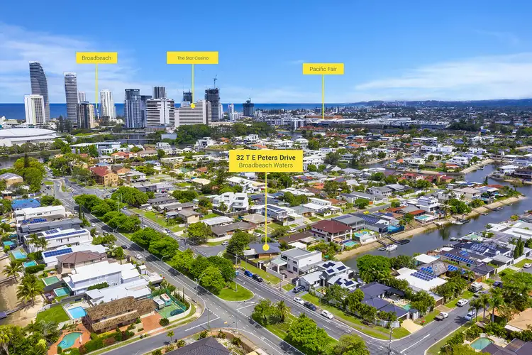 Second view of Homely house listing, 32 T E Peters Drive, Broadbeach Waters QLD 4218