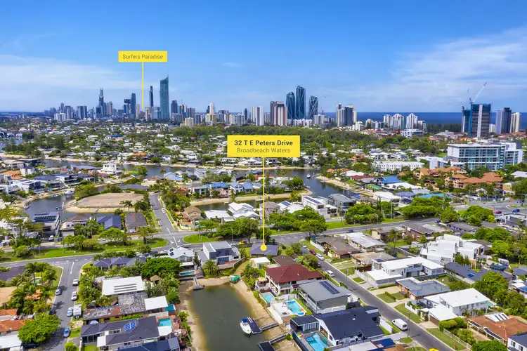 Third view of Homely house listing, 32 T E Peters Drive, Broadbeach Waters QLD 4218