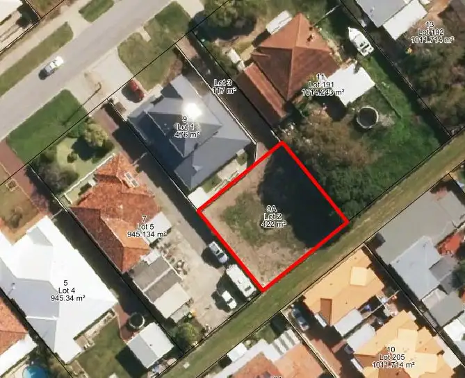 Main view of Homely land listing, 9a Lewington Street, Rockingham WA 6168