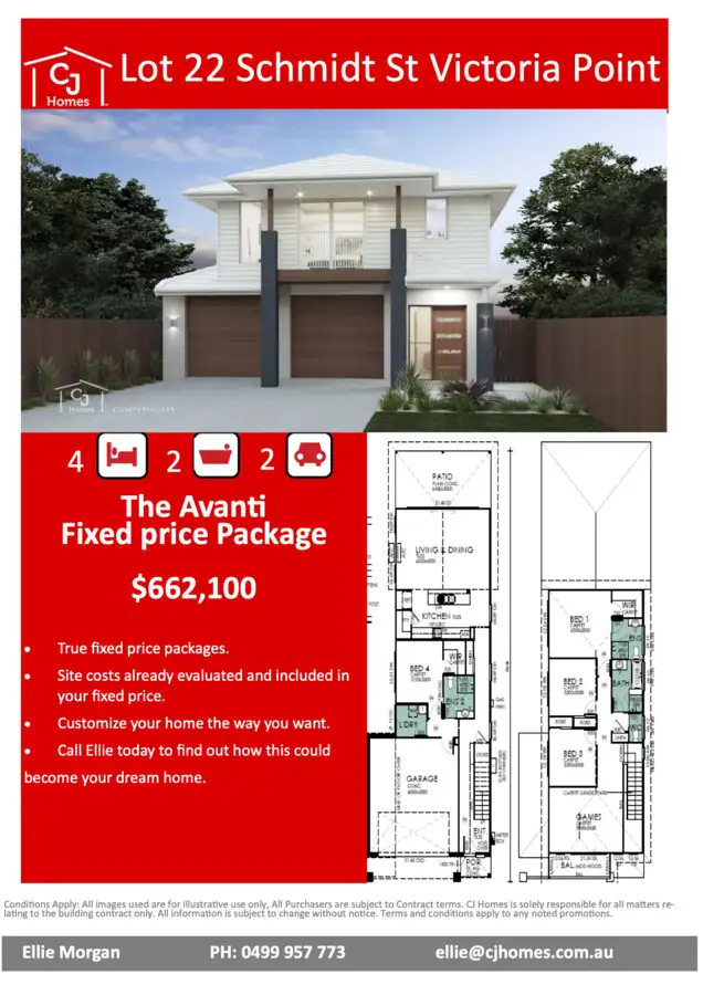 Third view of Homely land listing, 1A Schmidt Street, Victoria Point QLD 4165