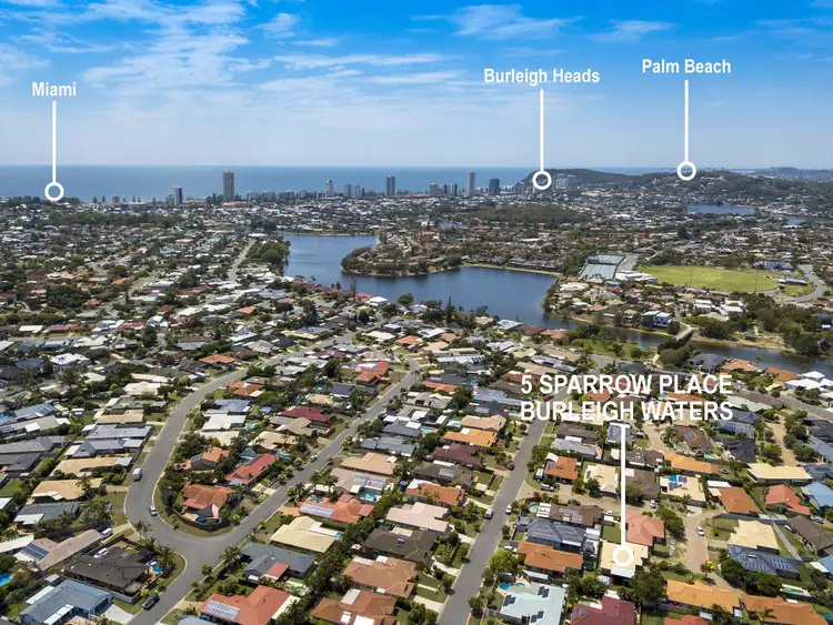 Fourth view of Homely house listing, 5 Sparrow Place, Burleigh Waters QLD 4220