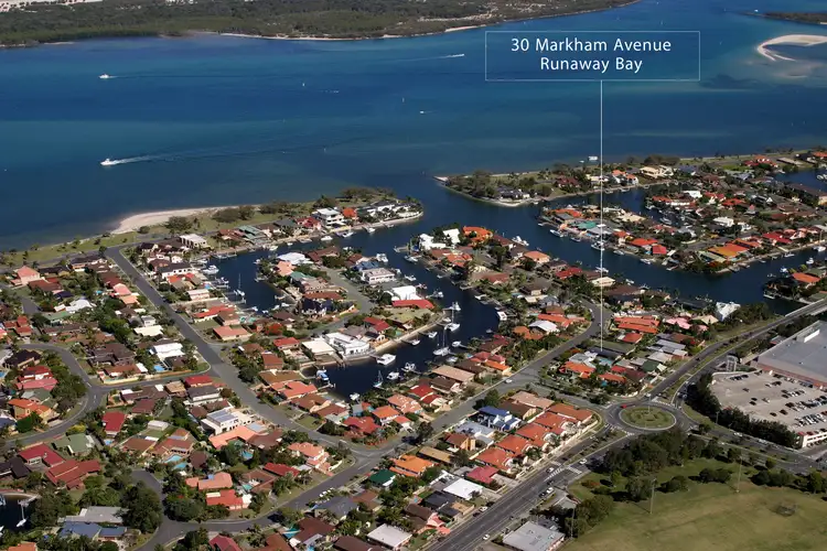 Second view of Homely house listing, 30 Markham Avenue, Runaway Bay QLD 4216