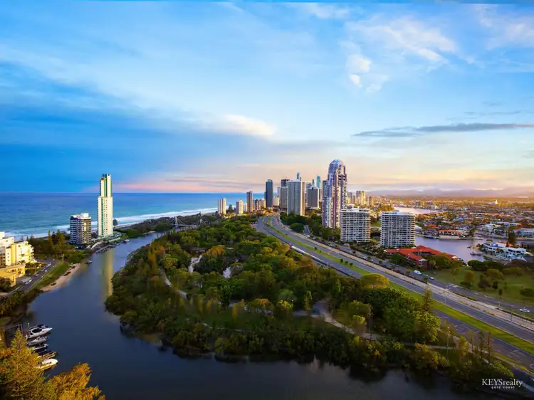 Second view of Homely apartment listing, 2501/11-13 Hill Parade, Main Beach QLD 4217