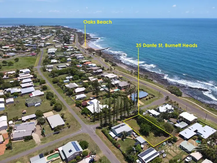 Main view of Homely land listing, 35 Dante Street, Burnett Heads QLD 4670