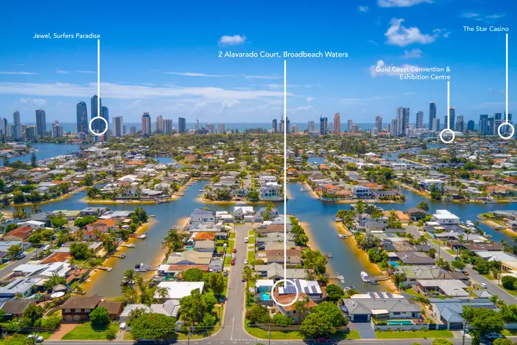Fourth view of Homely house listing, 2 Alvarado Court, Broadbeach Waters QLD 4218