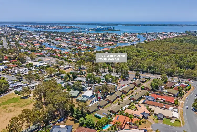 Main view of Homely villa listing, 1/176 Oxley Drive, Coombabah QLD 4216