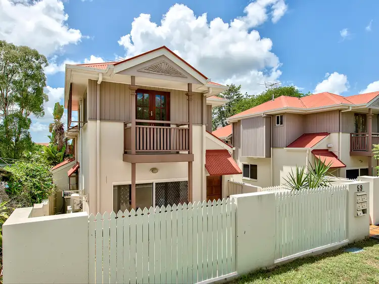 Second view of Homely townhouse listing, 1/59 Heidelberg Street, East Brisbane QLD 4169