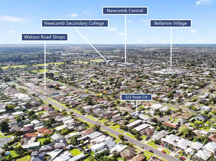 Third view of Homely unit listing, 5/3 Rose Court, Newcomb VIC 3219