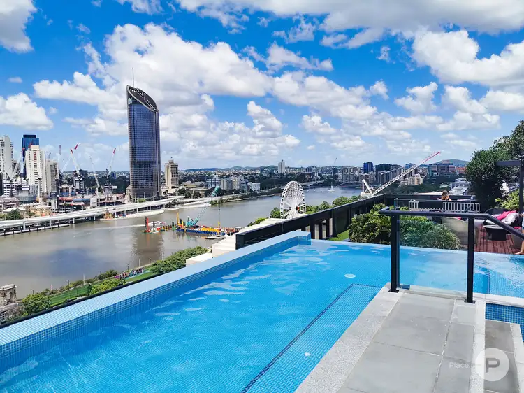 Second view of Homely apartment listing, 2009/77 Grey Street, South Brisbane QLD 4101