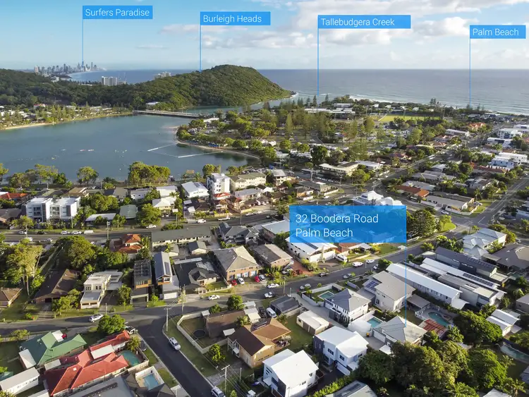 Main view of Homely semi-detached listing, 32B Boodera Road, Palm Beach QLD 4221