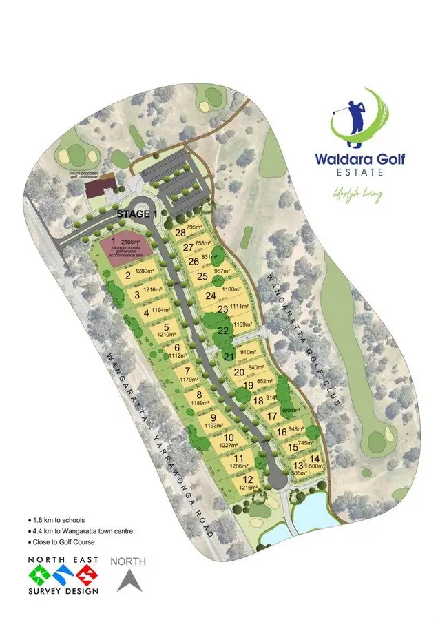 Main view of Homely land listing, 13 Fairway Drive, Waldara VIC 3678
