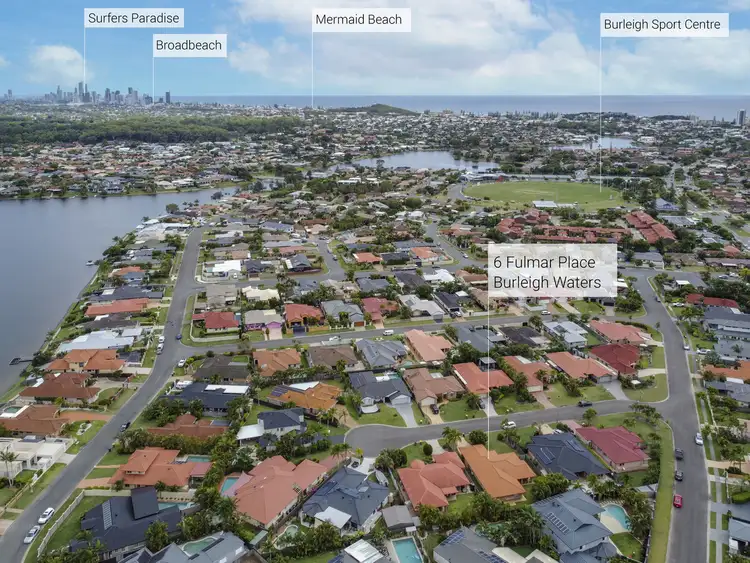 Second view of Homely house listing, 6 Fulmar Place, Burleigh Waters QLD 4220