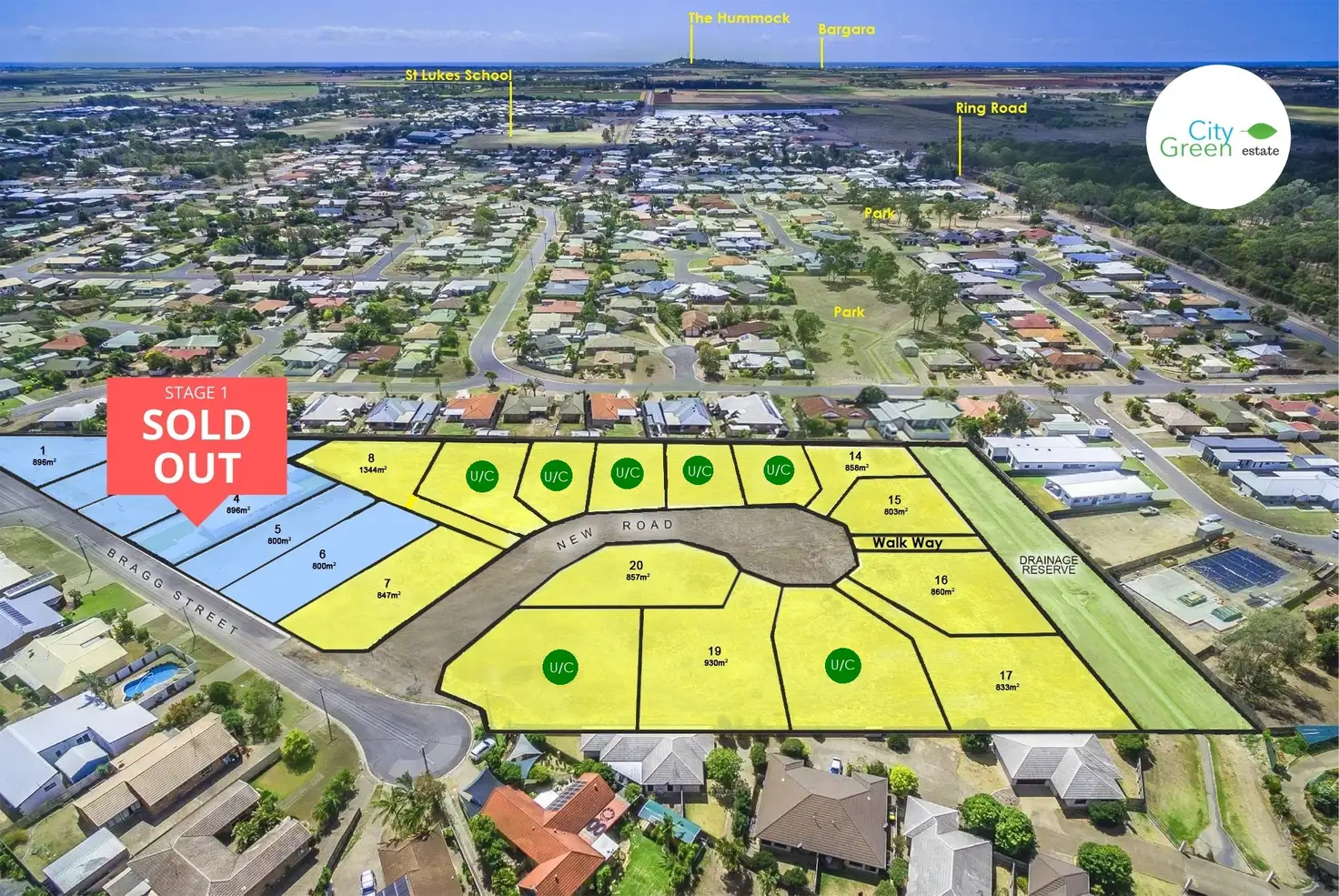 Main view of Homely land listing, LOT 16 Bragg Street, Bundaberg East QLD 4670