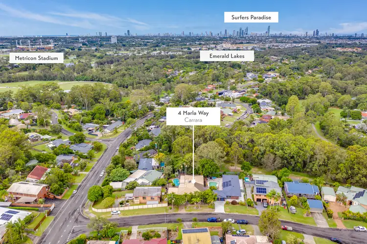 Main view of Homely house listing, 4 Marla Way, Carrara QLD 4211