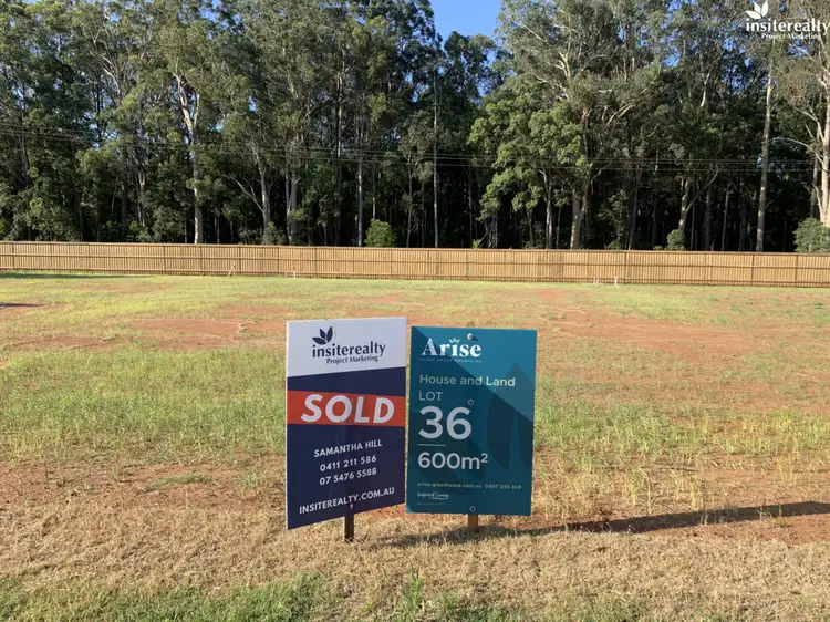 Main view of Homely land listing, LOT 36, 16 Pineapple Place, Glass House Mountains QLD 4518