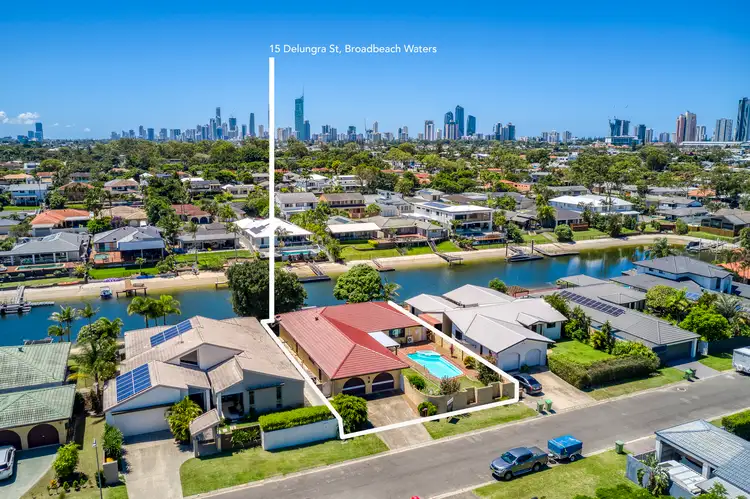 Second view of Homely house listing, 15 Delungra Street, Broadbeach Waters QLD 4218