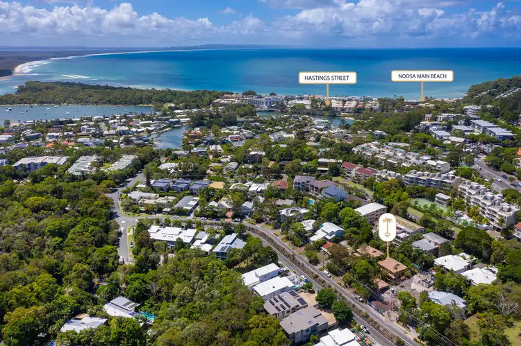 Main view of Homely semi-detached listing, 1/18 Grant Street, Noosa Heads QLD 4567