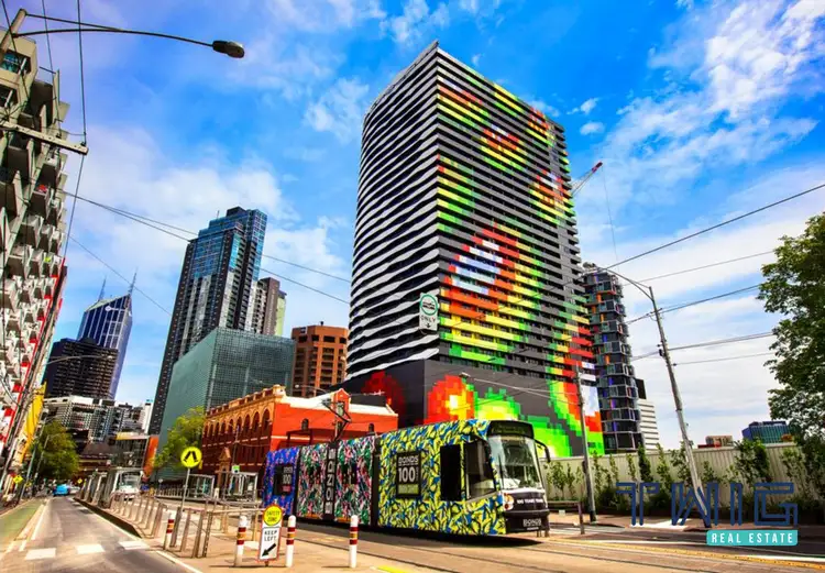 Main view of Homely apartment listing, 3106/551 Swanston Street, Carlton VIC 3053