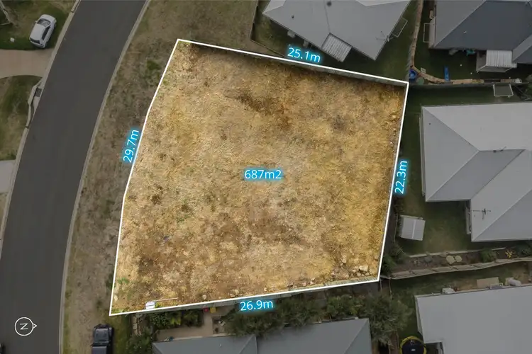 Second view of Homely land listing, 9 Felix Street, Cranley QLD 4350