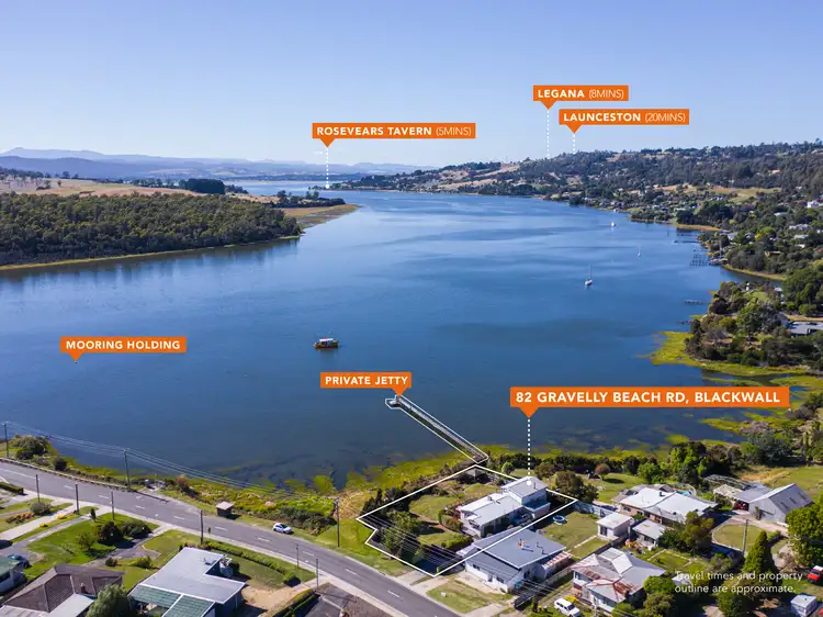 82 Gravelly Beach Road, Blackwall TAS 7275