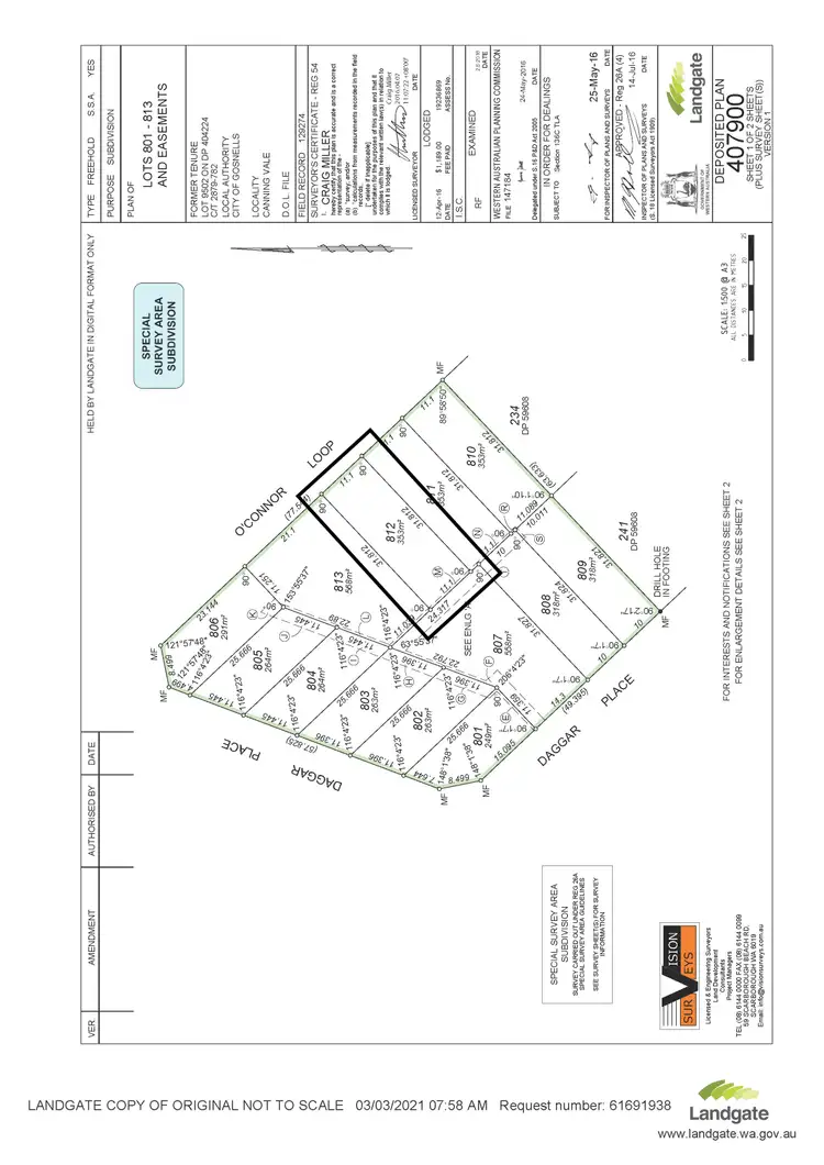 Main view of Homely land listing, 24 O'connor Loop, Canning Vale WA 6155