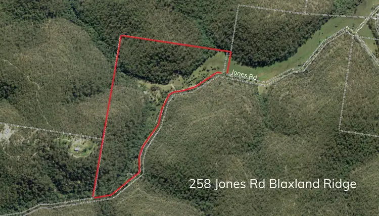 Main view of Homely rural property listing, 258 Jones Road, Blaxlands Ridge NSW 2758