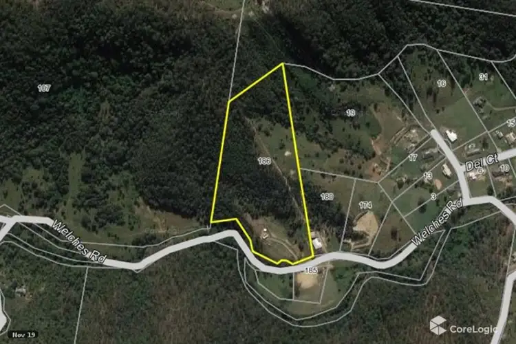 Main view of Homely land listing, 186 Welches Road, Wongawallan QLD 4210