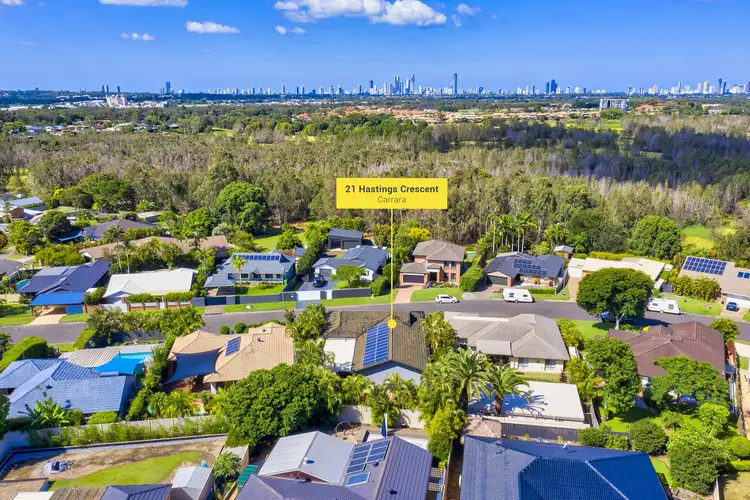 Main view of Homely house listing, 21 Hastings Crescent, Carrara QLD 4211