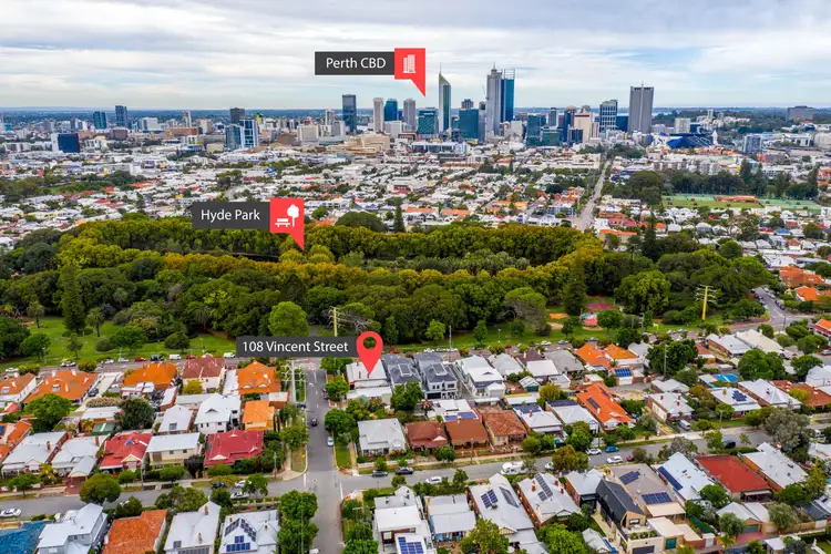 Second view of Homely house listing, 108 Vincent Street, North Perth WA 6006