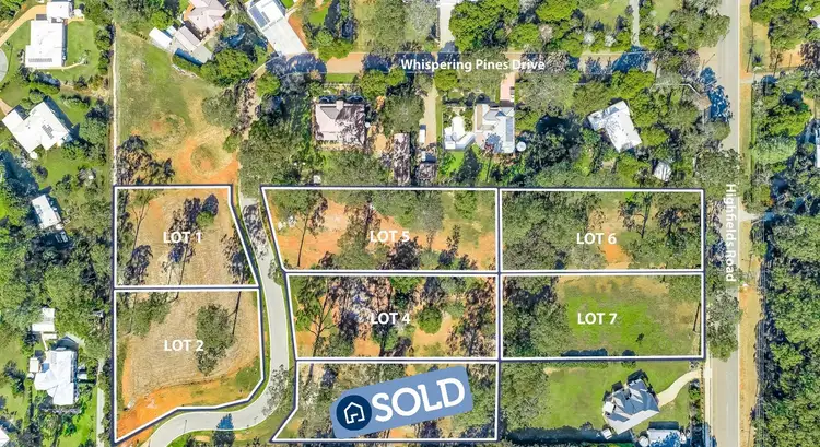 Main view of Homely land listing, 11 Whispering Pines Drive, Highfields QLD 4352