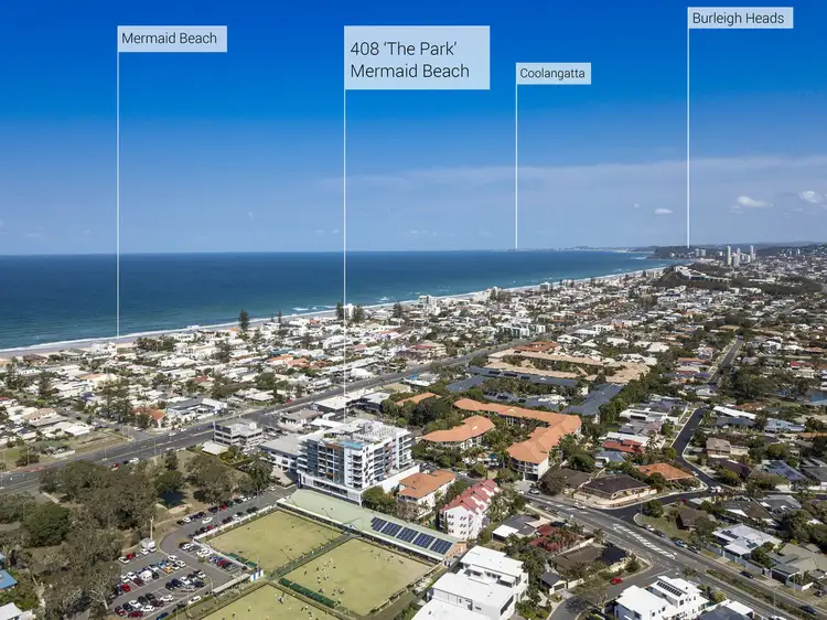 Second view of Homely apartment listing, 408/9-15 Markeri Street, Mermaid Beach QLD 4218