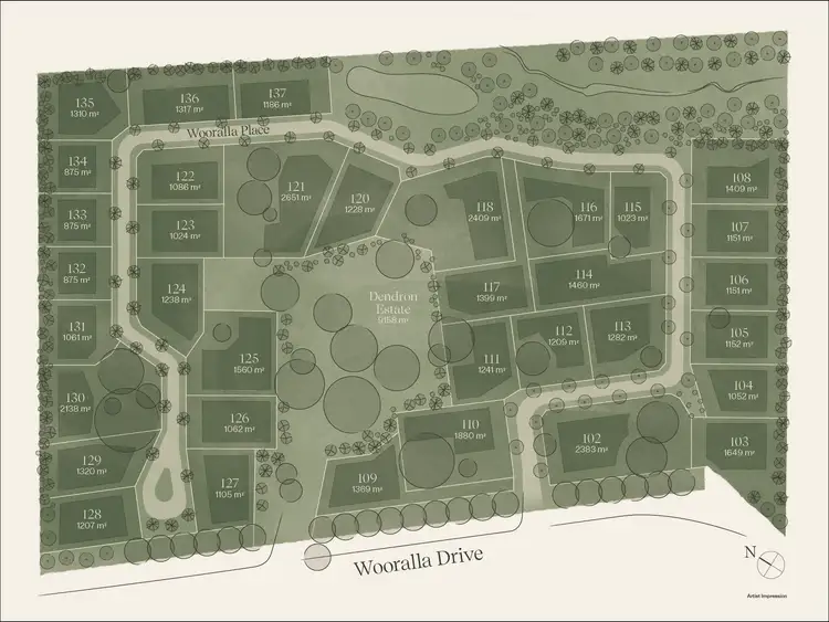 Second view of Homely land listing, LOT 117, 25 Wooralla Drive, Mount Eliza VIC 3930
