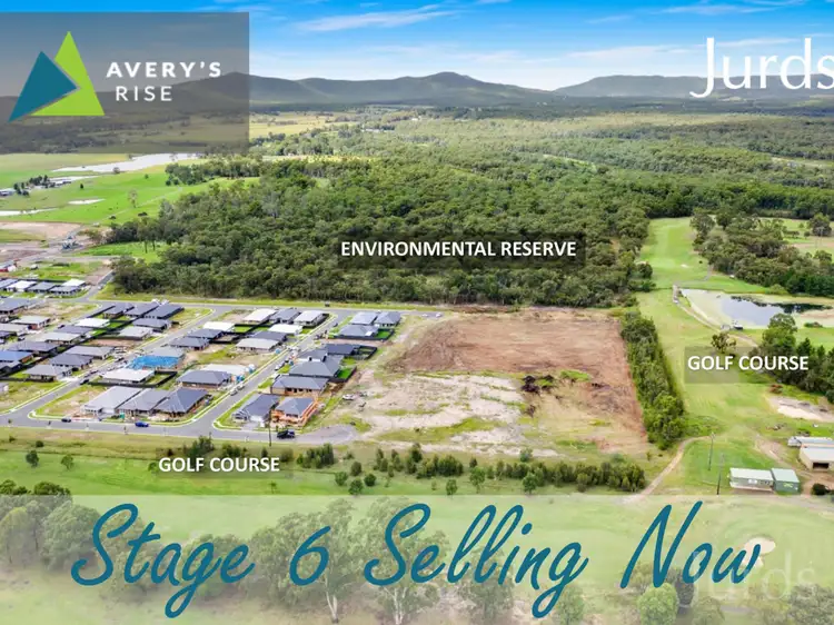 Main view of Homely land listing, AVERYS RISE - Stage 6, Heddon Greta NSW 2321