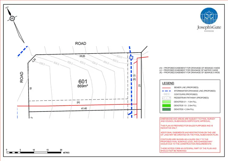 Second view of Homely land listing, LOT 601, 1 Rosarii Place at Joseph's Gate, Goulburn NSW 2580