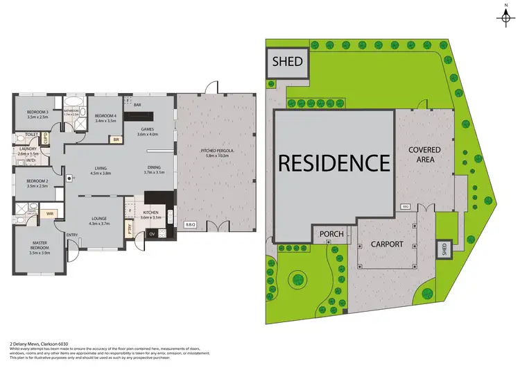 Third view of Homely house listing, 2 Delany Mews, Clarkson WA 6030