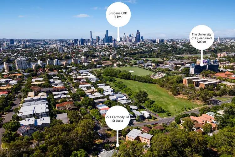 Main view of Homely land listing, 221 Carmody Road, St Lucia QLD 4067