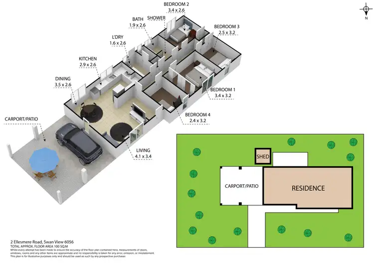 Sixth view of Homely house listing, 2 Ellesmere Road, Swan View WA 6056