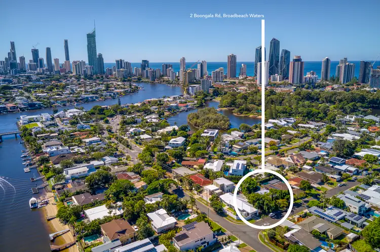 Second view of Homely house listing, 2 Boongala Road, Broadbeach Waters QLD 4218