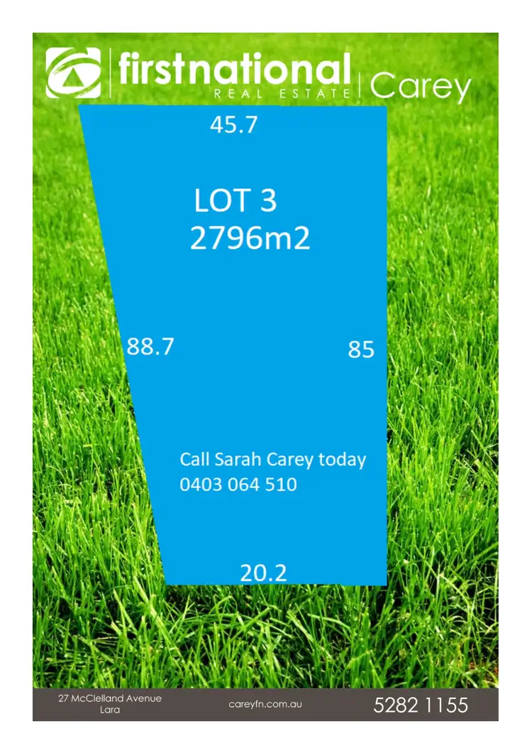 LOT 3, 25 - 40 Forest Road North, Lara VIC 3212