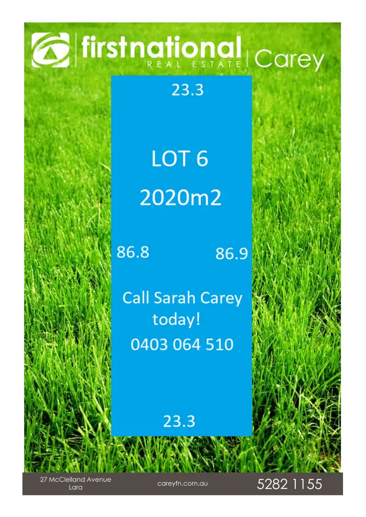 LOT 6, 25 & 45 Forest Road North, Lara VIC 3212