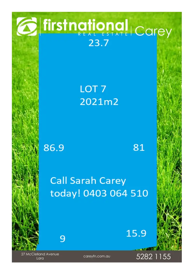 LOT 7, 25 & 45 Forest Road North, Lara VIC 3212