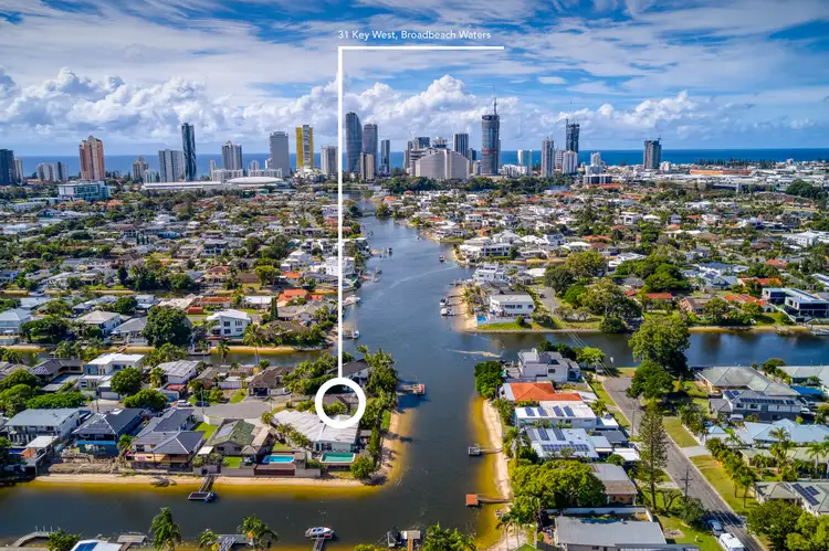 Second view of Homely house listing, 31 Key West, Broadbeach Waters QLD 4218