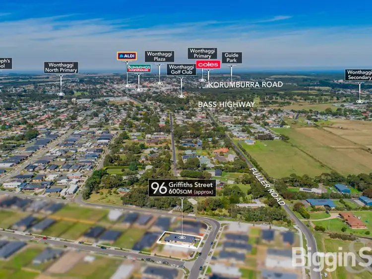 Main view of Homely house listing, 96 Griffiths Street, North Wonthaggi VIC 3995
