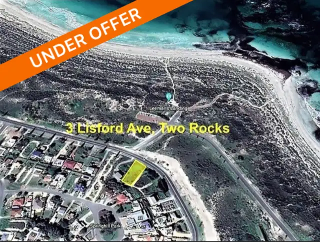 Main view of Homely land listing, 3 Lisford Avenue, Two Rocks WA 6037