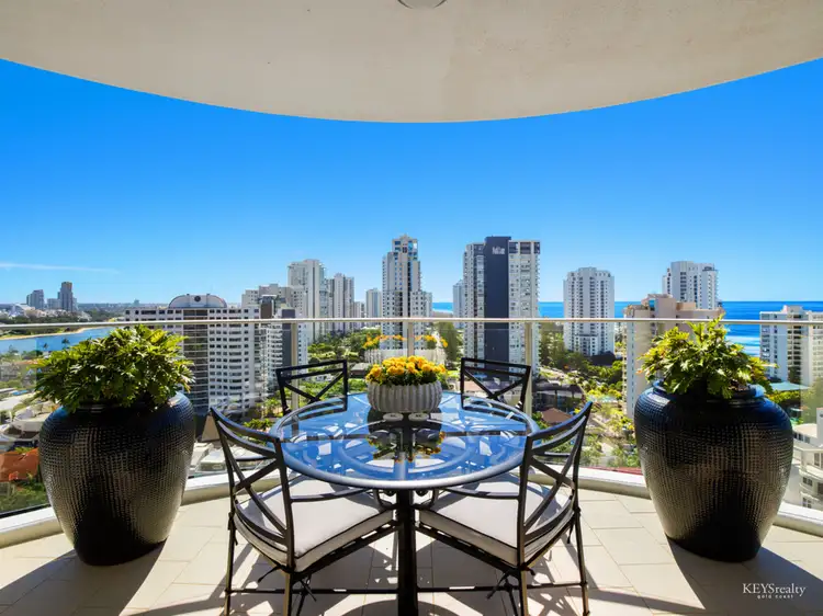 Second view of Homely apartment listing, 1701/25 Breaker Street, Main Beach QLD 4217